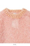  homspun(ホームスパン) > homspun(ホームスパン)モヘア　プルオーバーニット　セーター　7927 