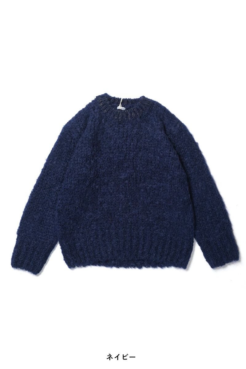  homspun(ホームスパン) > homspun(ホームスパン)モヘア　プルオーバーニット　セーター　7927 