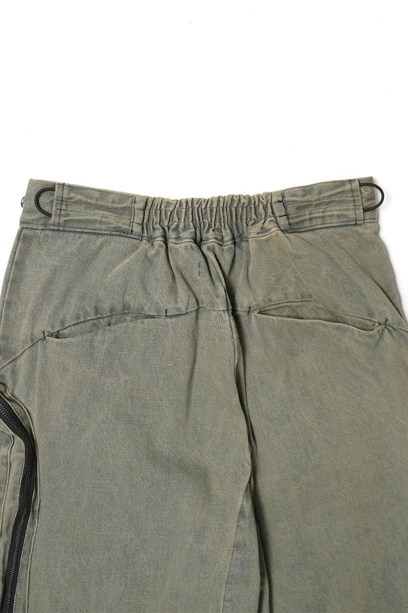  SYUMAN.(シュウマン) > SYUMAN.(シュウマン) Parachute cargo trousers by Dust sax 25FW-MS001-A 