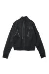  SYUMAN.(シュウマン) > SYUMAN.(シュウマン) Jet track jacket by Blk 25FW-MS002-B 
