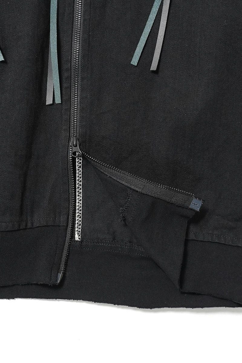  SYUMAN.(シュウマン) > SYUMAN.(シュウマン) Jet track jacket by Blk 25FW-MS002-B 