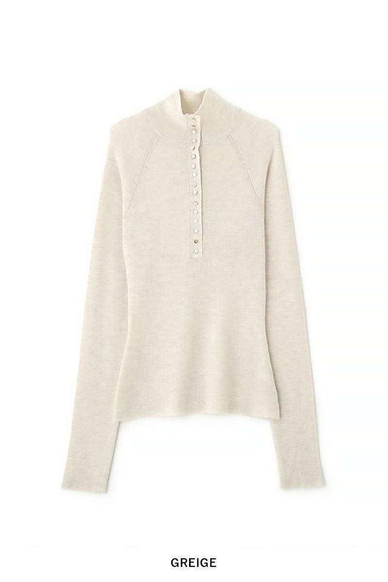 ETRE TOKYO(エトレトウキョウ) 2wayコンフィーハイネックニットプルオーバー 1225611147