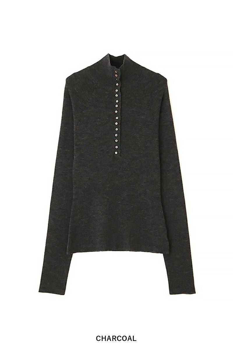 ETRE TOKYO(エトレトウキョウ) 2wayコンフィーハイネックニットプルオーバー 1225611147