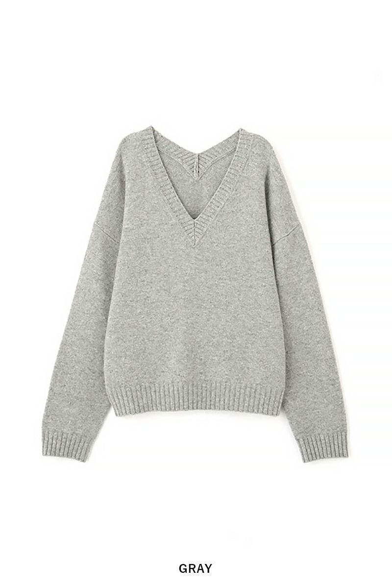  ETRE TOKYO(エトレトウキョウ) > ETRE TOKYO(エトレトウキョウ) Vネック2wayニットプルオーバー 1225611146