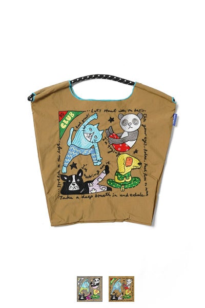 Ball & Chain(ボールアンドチェーン) BOBBY DAZZLER CLUB(M) ボビーダズラー ヨガクラス(M) ショッピングバック トートバッグ 322007