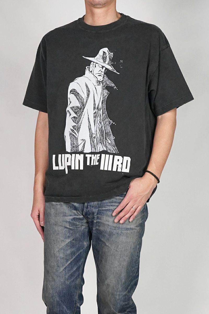 SUGAR PUNCH(シュガーパンチ) SS T-Shirt (ZENIGATA/LUPIN) 半袖Tシャツ 銭形 ルパン LUPIN THE IIIRD THE MOVIE 不死身の血族 TLPM25AM002