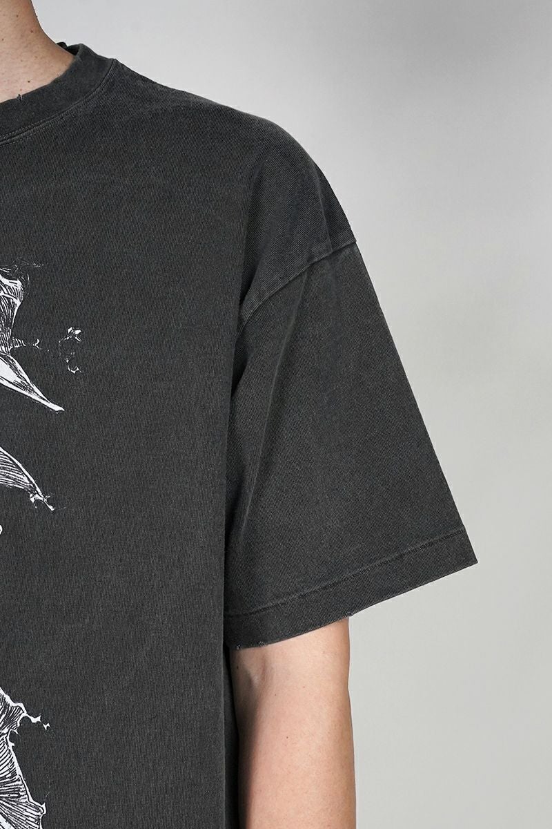 SUGAR PUNCH(シュガーパンチ) SS T-Shirt (ZENIGATA/LUPIN) 半袖Tシャツ 銭形 ルパン LUPIN THE IIIRD THE MOVIE 不死身の血族 TLPM25AM002