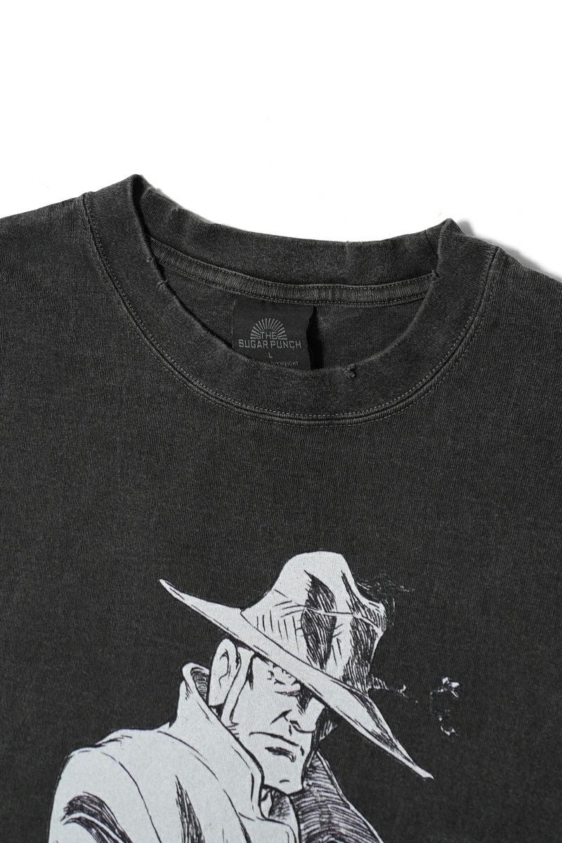 SUGAR PUNCH(シュガーパンチ) SS T-Shirt (ZENIGATA/LUPIN) 半袖Tシャツ 銭形 ルパン LUPIN THE IIIRD THE MOVIE 不死身の血族 TLPM25AM002