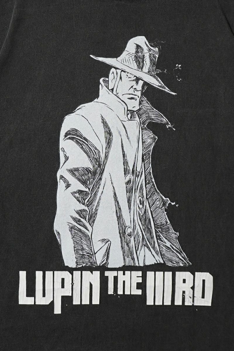 SUGAR PUNCH(シュガーパンチ) SS T-Shirt (ZENIGATA/LUPIN) 半袖Tシャツ 銭形 ルパン LUPIN THE IIIRD THE MOVIE 不死身の血族 TLPM25AM002