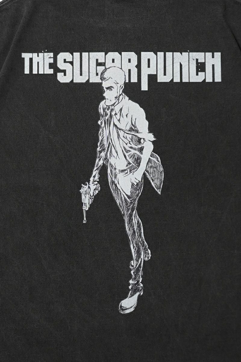 SUGAR PUNCH(シュガーパンチ) SS T-Shirt (ZENIGATA/LUPIN) 半袖Tシャツ 銭形 ルパン LUPIN THE IIIRD THE MOVIE 不死身の血族 TLPM25AM002