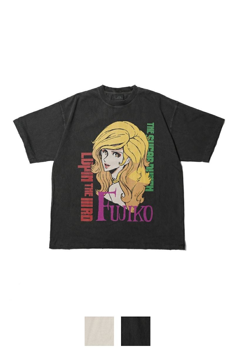 SUGAR PUNCH(シュガーパンチ) SS T-Shirt (FUJIKO) 半袖Tシャツ 峰不二子 LUPIN THE IIIRD THE MOVIE 不死身の血族 TLPM25AM004