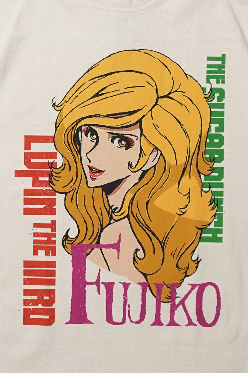 SUGAR PUNCH(シュガーパンチ) SS T-Shirt (FUJIKO) 半袖Tシャツ 峰不二子 LUPIN THE IIIRD THE MOVIE 不死身の血族 TLPM25AM004