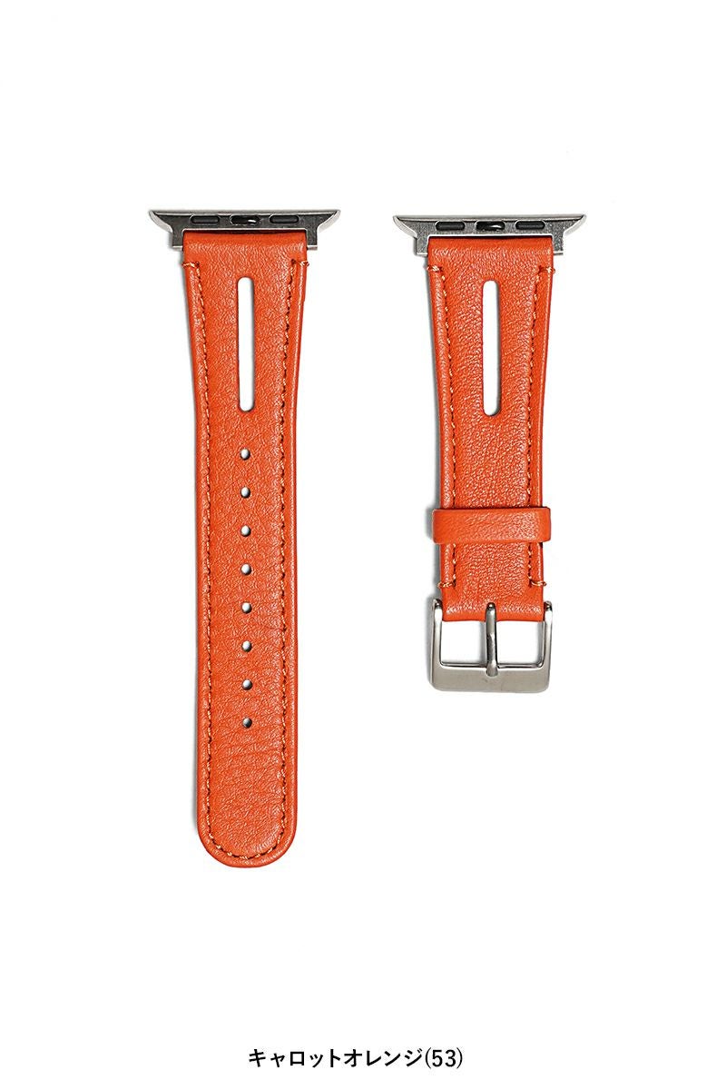 objcts.io(オブジェクツアイオー) レザーハイブリッドバンド for Apple Watch Large