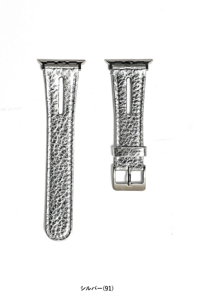 objcts.io(オブジェクツアイオー) レザーハイブリッドバンド for Apple Watch Small