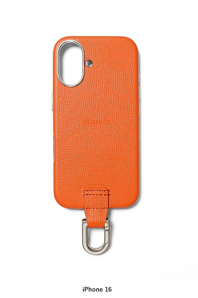 objcts.io(オブジェクツアイオー) カラビナ付iPhoneケース