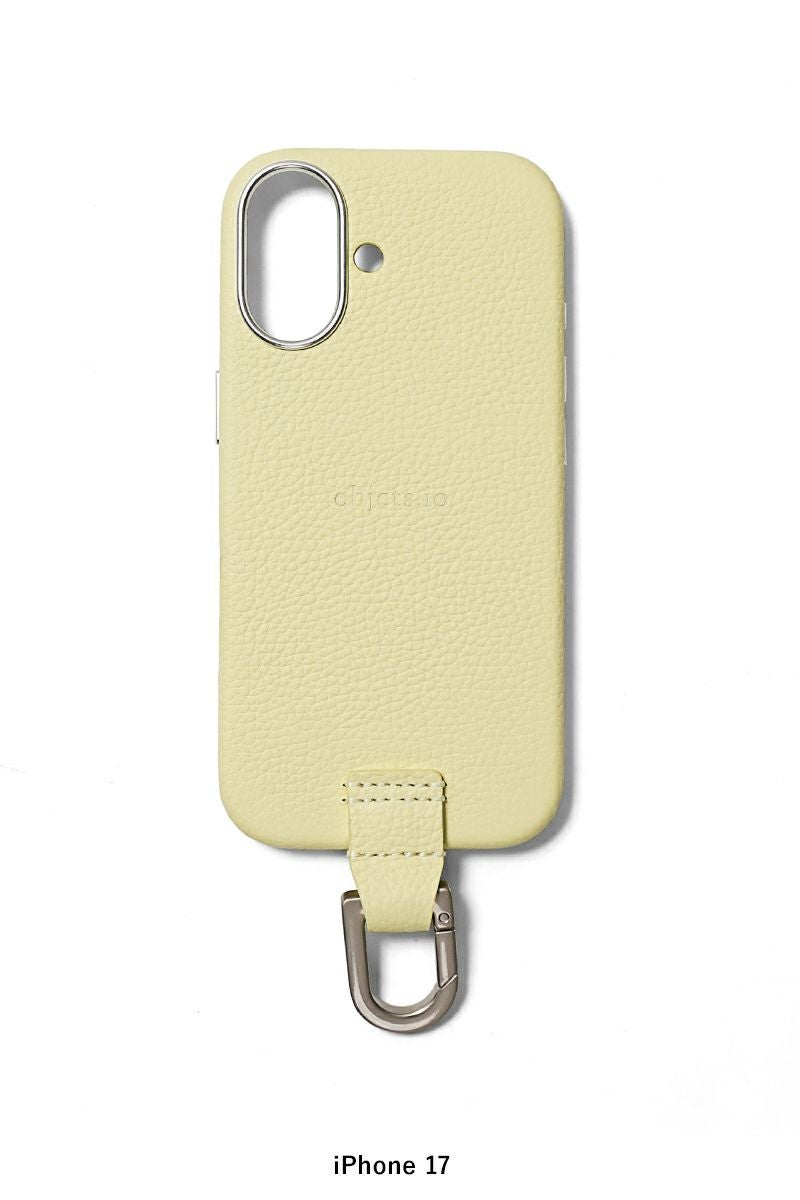 objcts.io(オブジェクツアイオー) カラビナ付iPhoneケース