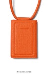 objcts.io(オブジェクツアイオー) iPhoneアクセサリー ストラップ付レザーカードケース