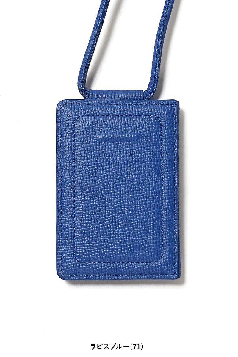 objcts.io(オブジェクツアイオー) iPhoneアクセサリー ストラップ付レザーカードケース