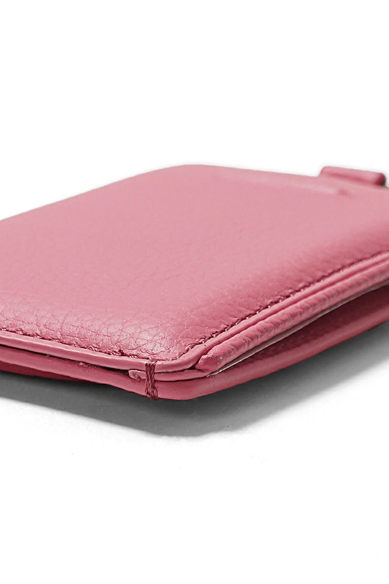 objcts.io(オブジェクツアイオー) iPhoneアクセサリー デタッチャブルストラップ付レザースリムカードホルダー