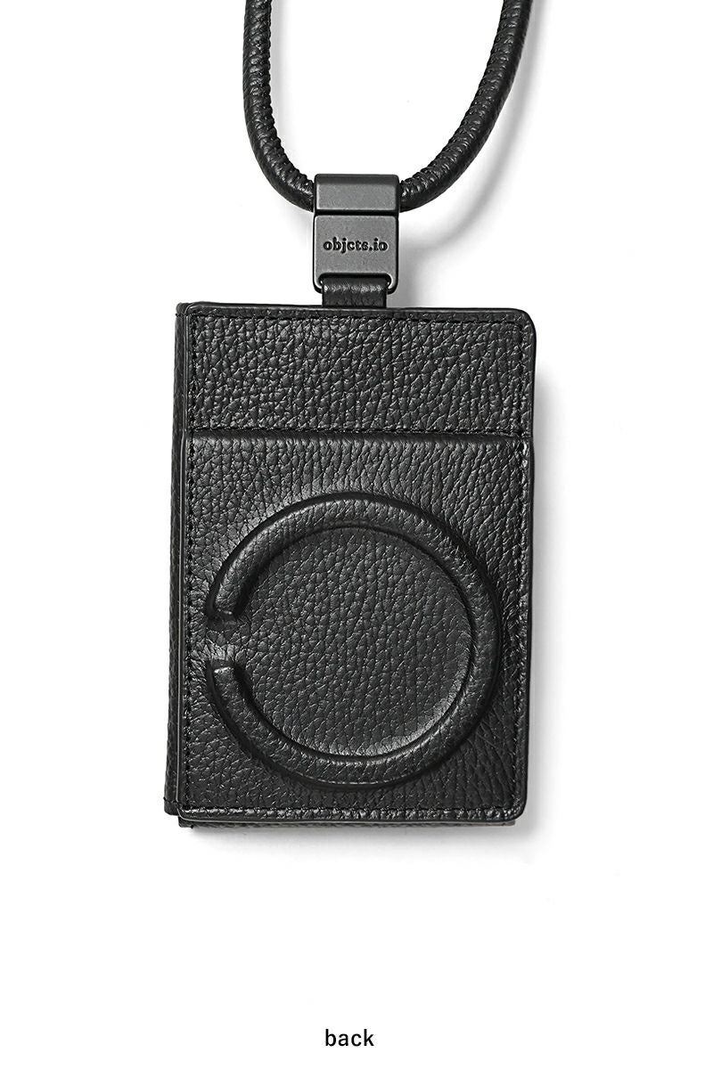 objcts.io(オブジェクツアイオー) iPhoneアクセサリー デタッチャブルストラップ付レザーウォレット