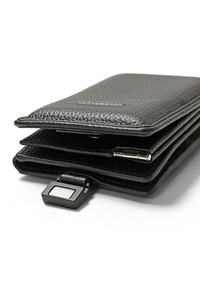 objcts.io(オブジェクツアイオー) iPhoneアクセサリー デタッチャブルストラップ付レザーウォレット