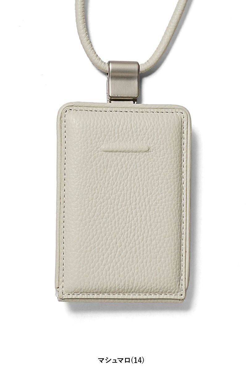 objcts.io(オブジェクツアイオー) iPhoneアクセサリー デタッチャブルストラップ付レザーウォレット