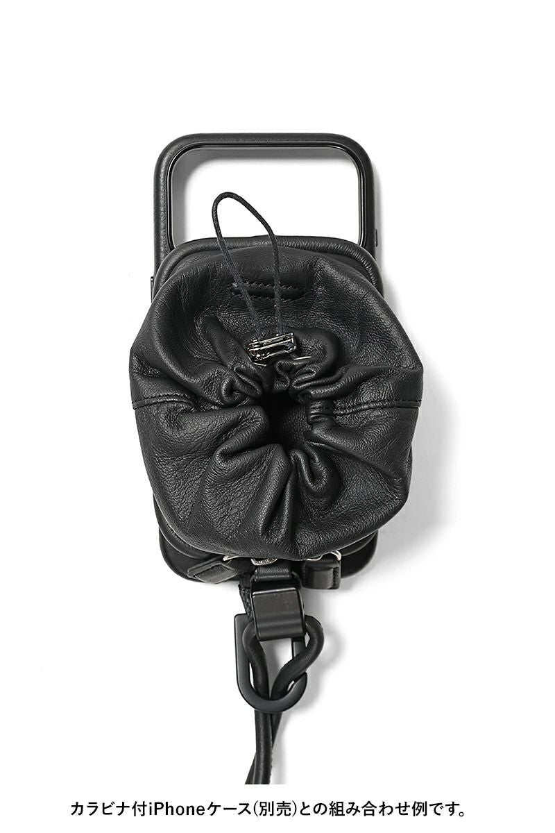 objcts.io(オブジェクツアイオー) iPhoneアクセサリー デタッチャブルストラップ付レザーパース