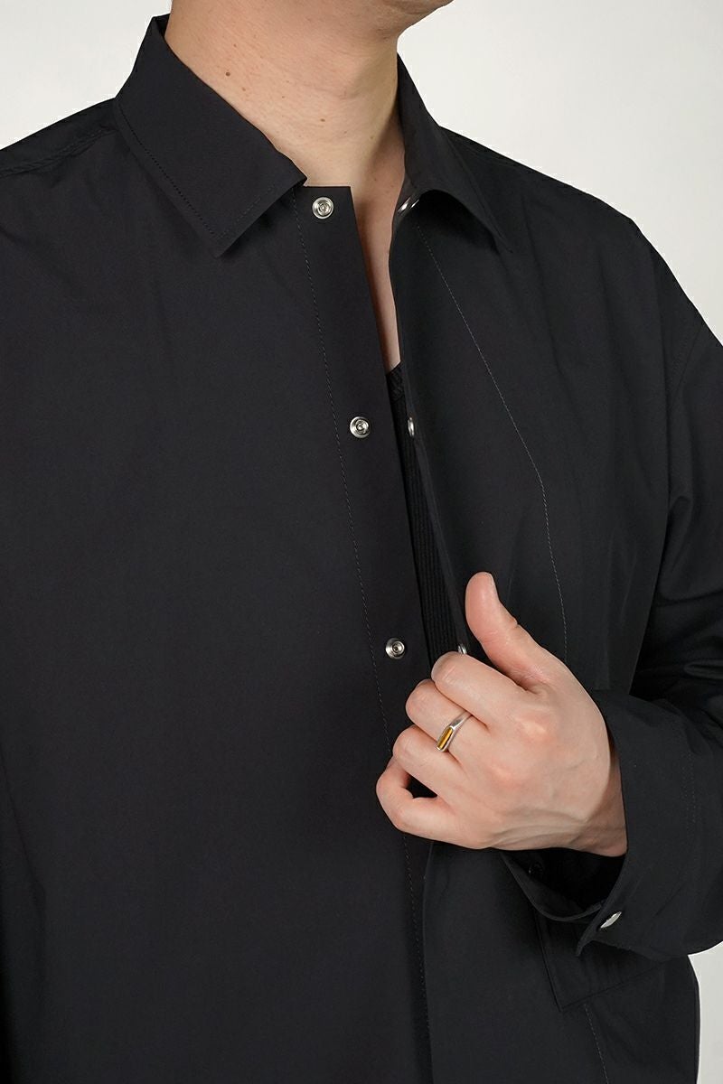 dilemma(ダイレマ) STITCHED BUTTON SHIRT ステッチボタンシャツ DLMS26001