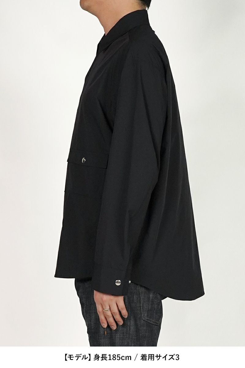 dilemma(ダイレマ) STITCHED BUTTON SHIRT ステッチボタンシャツ DLMS26001