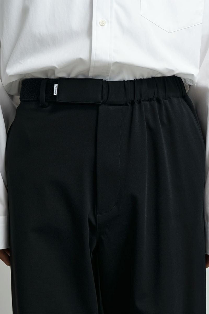 Graphpaper(グラフペーパー) Compact Ponte Wide Tapered Chef Pants コンパクトポンテワイドテーパードシェフパンツ GM261-40042B