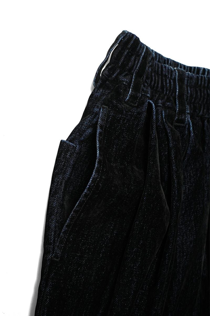 SYUMAN.(シュウマン) Coverd denim short trousers カバードデニムショートトラウザー 26SS-SY014