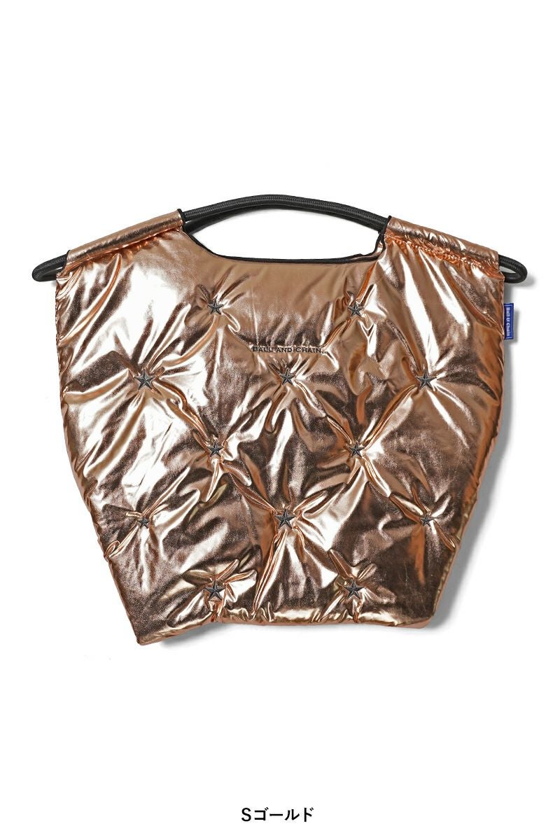 STELLAR★GOLD★Ball&Chain中綿エコバッグ♡ステラ★正規品 STELLAR☆GOLD☆Ball&Chain中綿エコバッグ♡ステラ☆正規品 楽天市場
