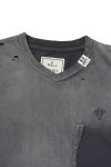 Maison MIHARA YASUHIRO(メゾン ミハラヤスヒロ) SUN FADED V NECK TEE サンフェードVネックTシャツ J16TS802
