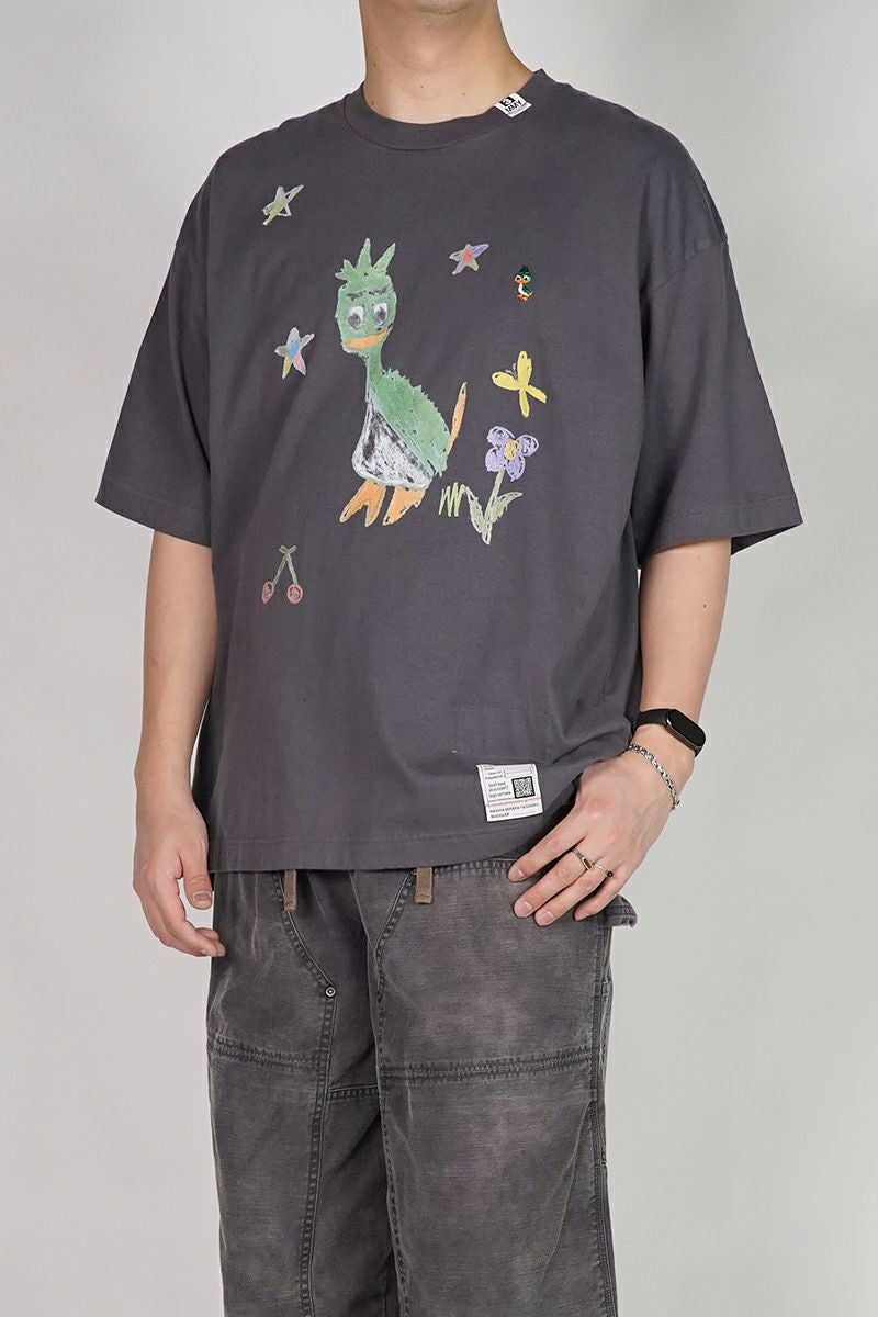 Maison MIHARA YASUHIRO(メゾン ミハラヤスヒロ) LEON KIDS DOODLE TEE レオンキッズドゥードゥルTシャツ J16TS862