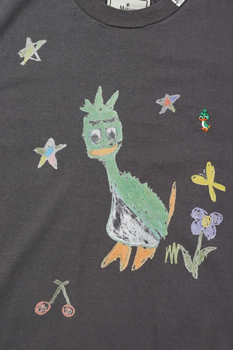 Maison MIHARA YASUHIRO(メゾン ミハラヤスヒロ) LEON KIDS DOODLE TEE レオンキッズドゥードゥルTシャツ J16TS862