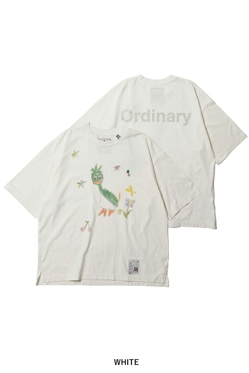 Maison MIHARA YASUHIRO(メゾン ミハラヤスヒロ) LEON KIDS DOODLE TEE レオンキッズドゥードゥルTシャツ J16TS862