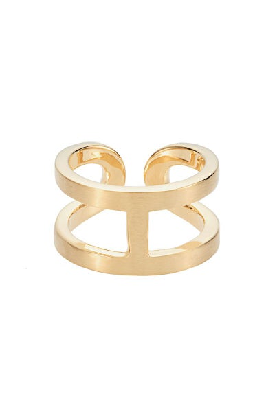 XOLO(ショロ) H Ring with Hair Line -GOLD- Hリングウィズヘアライン ゴールド XOR095-G