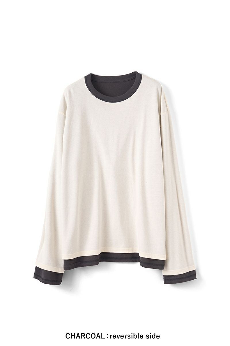 refomed(リフォメッド) FORMAN REVERSIBLE TEE フォーマンリバーシブルTシャツ RECU-054