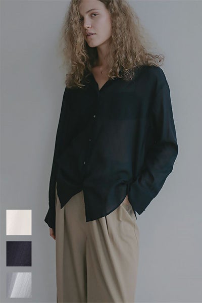 ETRE TOKYO(エトレトウキョウ) シアーコットンシャツ 1226210063