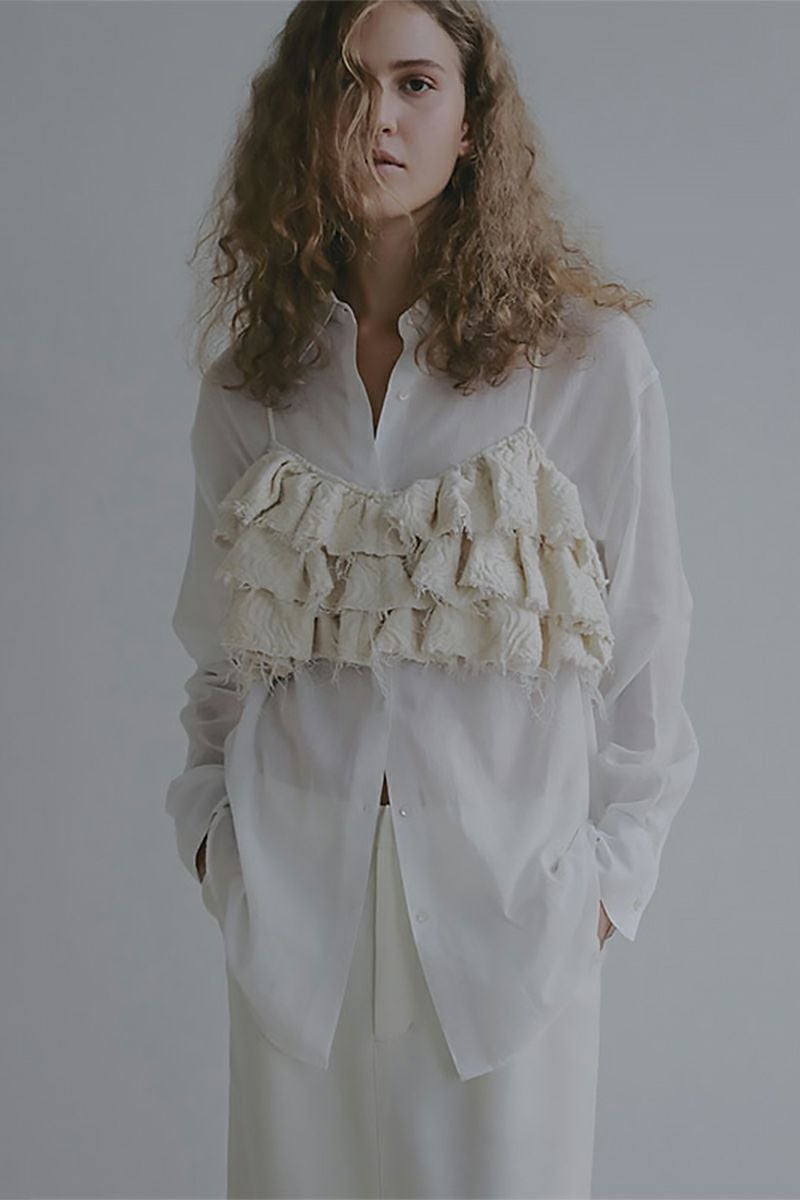 ETRE TOKYO(エトレトウキョウ) シアーコットンシャツ 1226210063