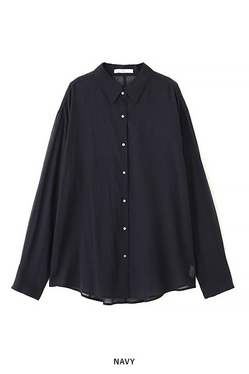 ETRE TOKYO(エトレトウキョウ) シアーコットンシャツ 1226210063