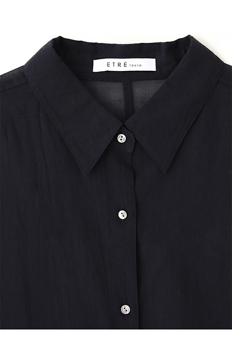 ETRE TOKYO(エトレトウキョウ) シアーコットンシャツ 1226210063