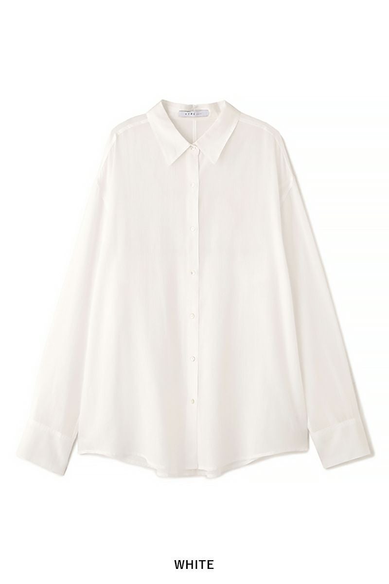 ETRE TOKYO(エトレトウキョウ) シアーコットンシャツ 1226210063