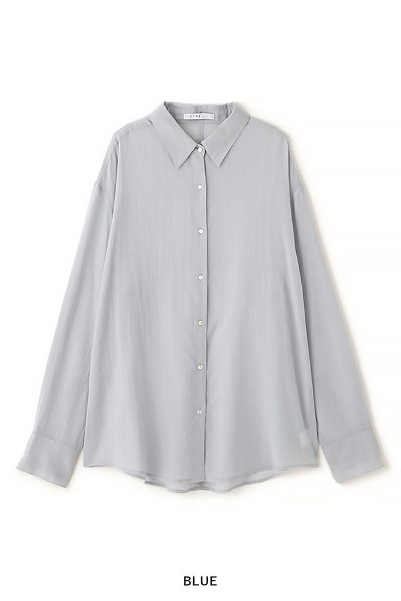 ETRE TOKYO(エトレトウキョウ) シアーコットンシャツ 1226210063