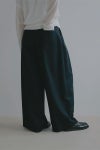 ETRE TOKYO(エトレトウキョウ) ソフトコットンタックカーブパンツ 1226220076