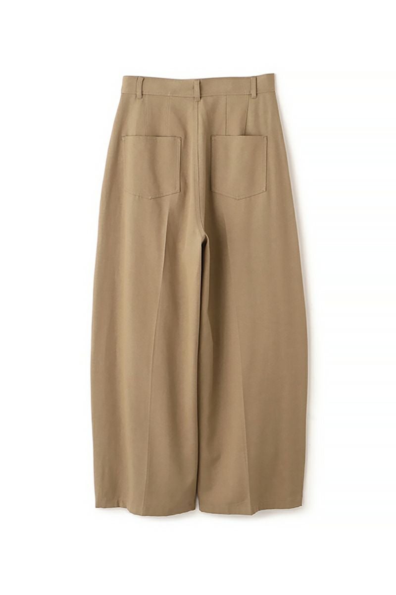 ETRE TOKYO(エトレトウキョウ) ソフトコットンタックカーブパンツ 1226220076