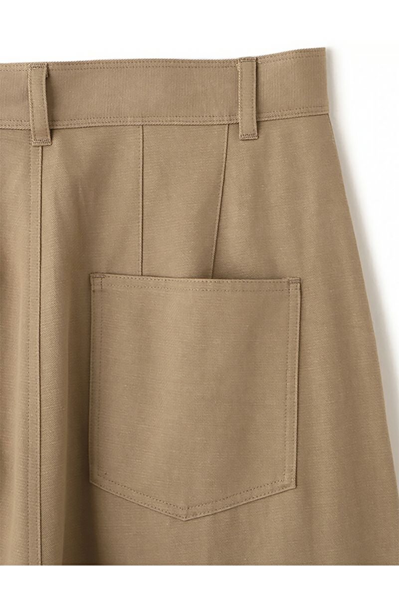 ETRE TOKYO(エトレトウキョウ) ソフトコットンタックカーブパンツ 1226220076