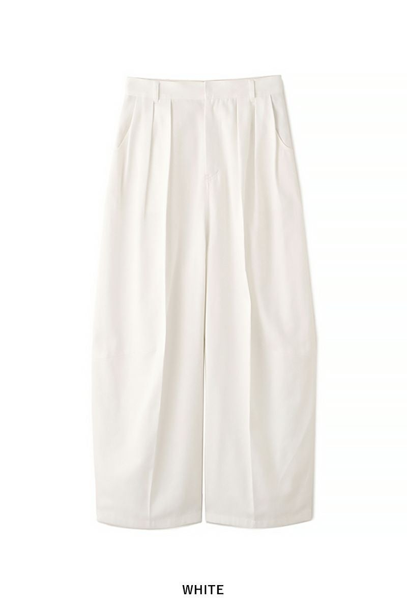 ETRE TOKYO(エトレトウキョウ) ソフトコットンタックカーブパンツ 1226220076