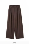JUHA(ユハ) 2TUCK WIDE EASY PANTS ツータックワイドイージーパンツ 10230801-3