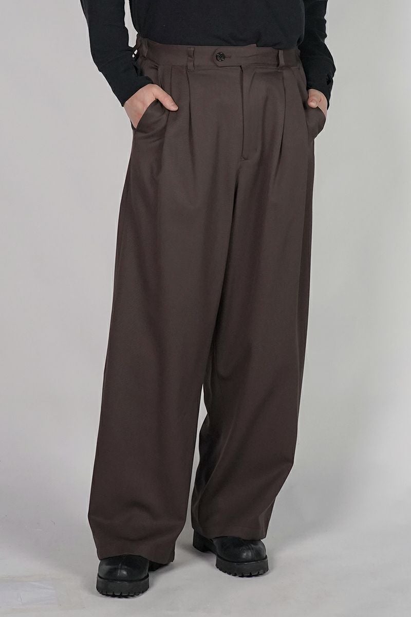 JUHA(ユハ) | JUHA(ユハ) 2TUCK WIDE EASY PANTS ツータックワイド